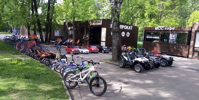 В апреле в парке Горького можно будут взять в аренду велосипед и электросамокат. <br /> <!--IMG2--><