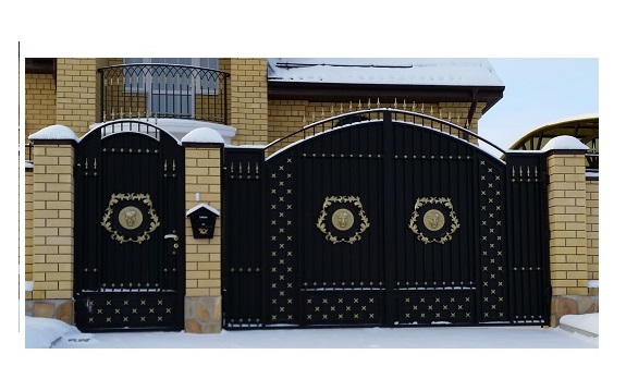 к материалу изображение Ворота, двери, козырьки, модульные конструкции из металла в Луганске и ЛНР на заказ