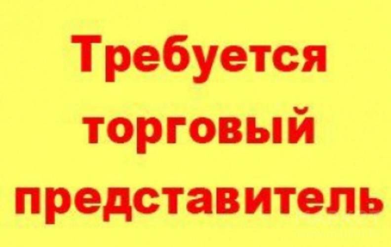 к материалу изображение требуется ТОРГОВЫЕ ПРЕДСТАВИТЕЛИ