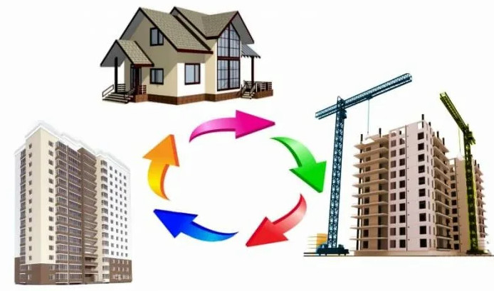 лого категории Обмен квартиры на дом, квартиры на квартиру, обмен недвижимости с доплатой и без. Объявления по обмену недвижимостью 