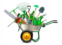 лого категории Секатор садовый, инструменты для сада и огорода, плоскостной, для обрезки веток, роз и орхидей, с функцией предохранителя, U-образные ножницы. 
