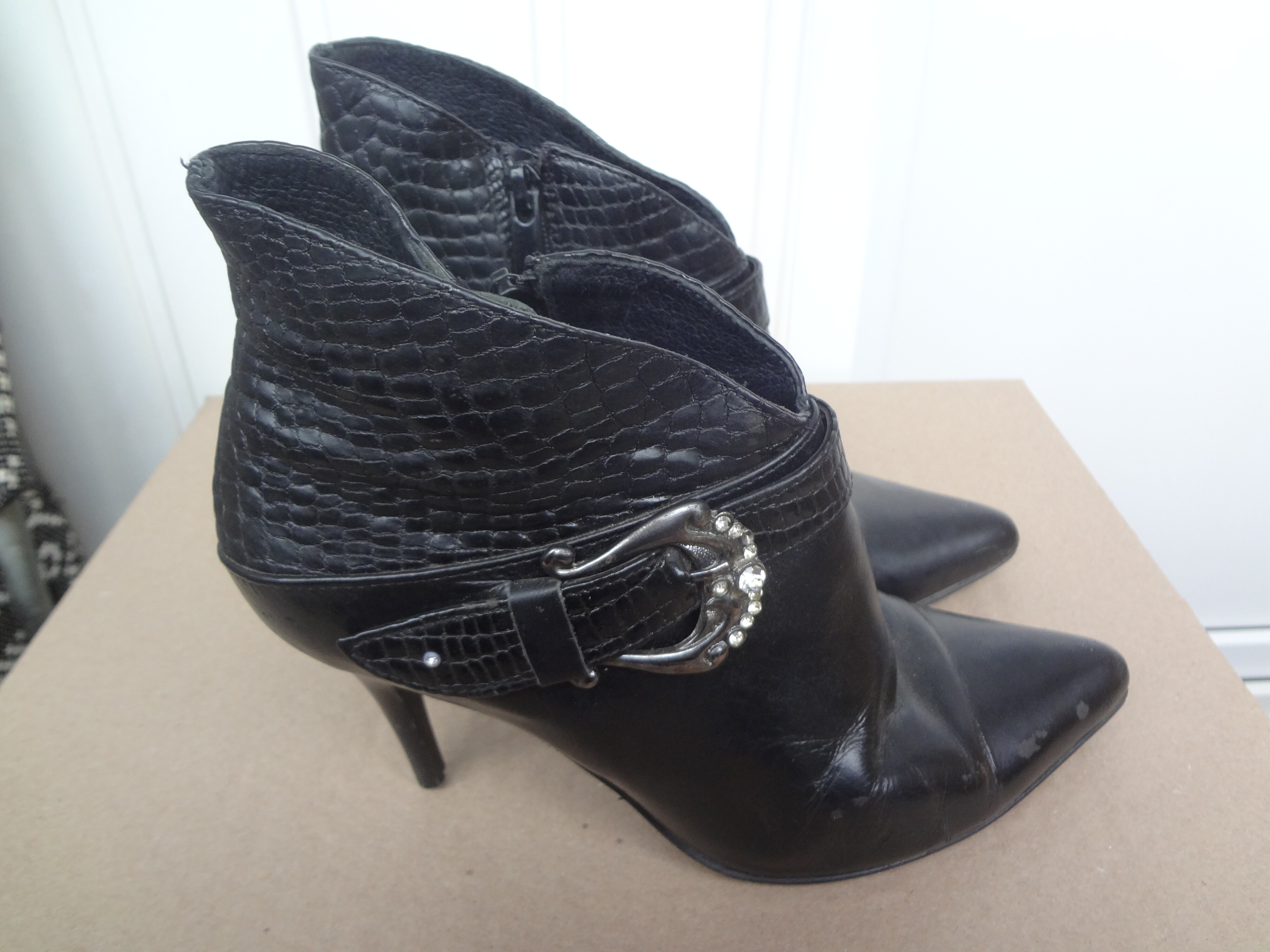 изображение,скриншот № 2 к Ботильоны женские кожаные демисезонные