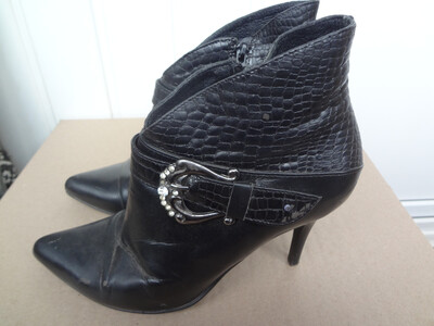 изображение,скриншот № 4 к Ботильоны женские кожаные демисезонные