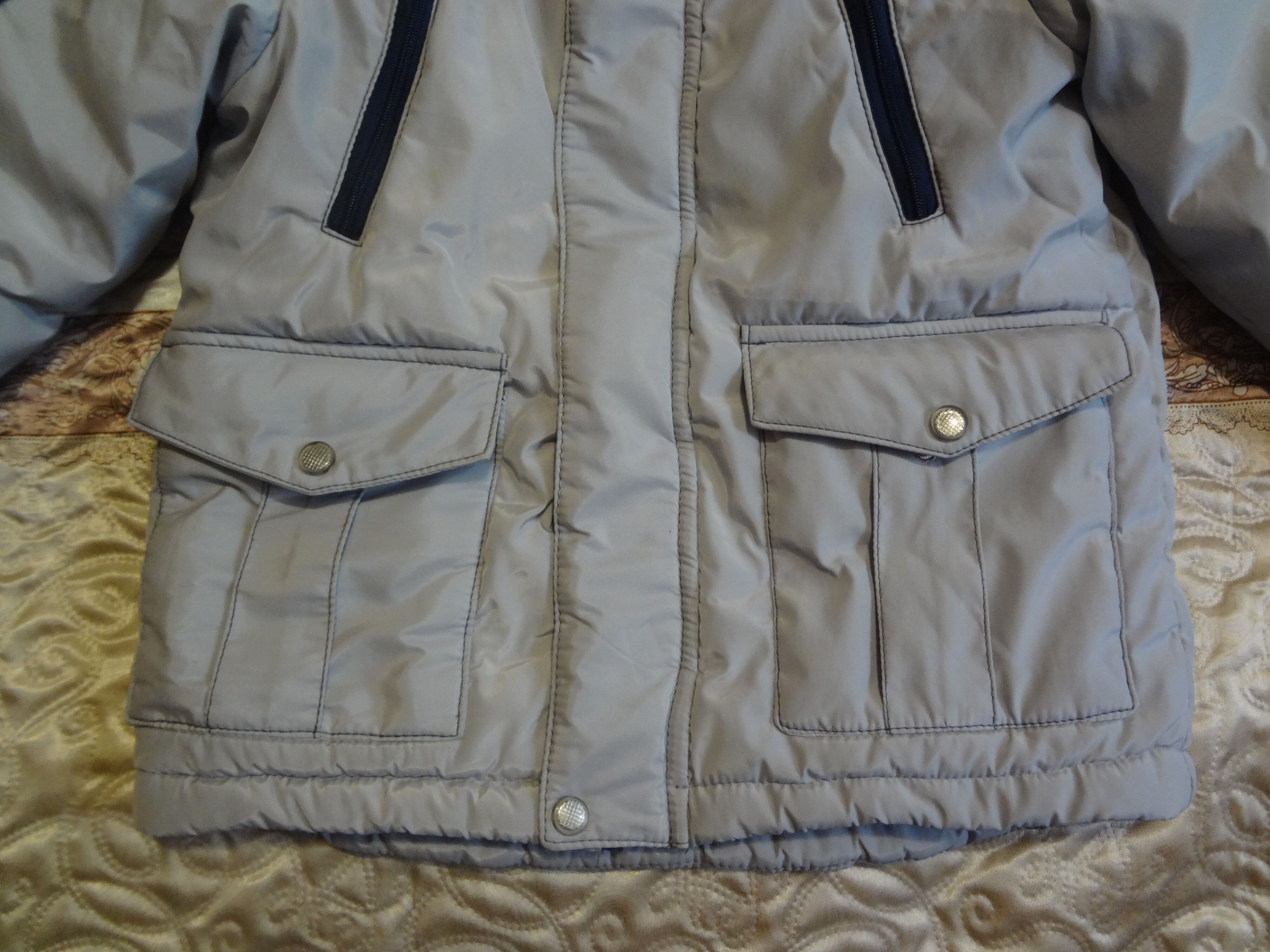 изображение,скриншот № 3 к Куртка теплая с капюшоном для мальчика 5-6 лет