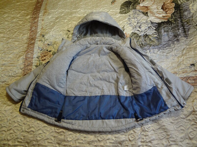 изображение,скриншот № 5 к Куртка теплая с капюшоном для мальчика 5-6 лет