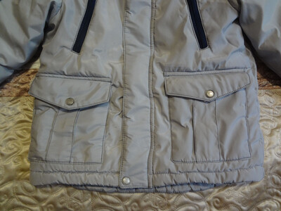 изображение,скриншот № 3 к Куртка теплая с капюшоном для мальчика 5-6 лет